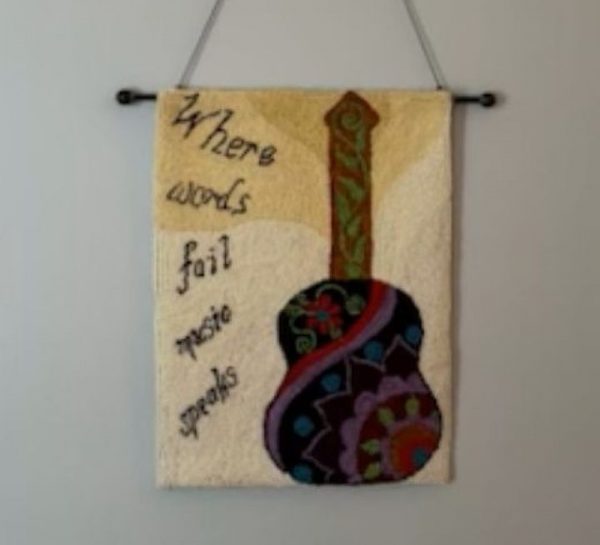 Where Words Fail Music Speaks 18 x 24"