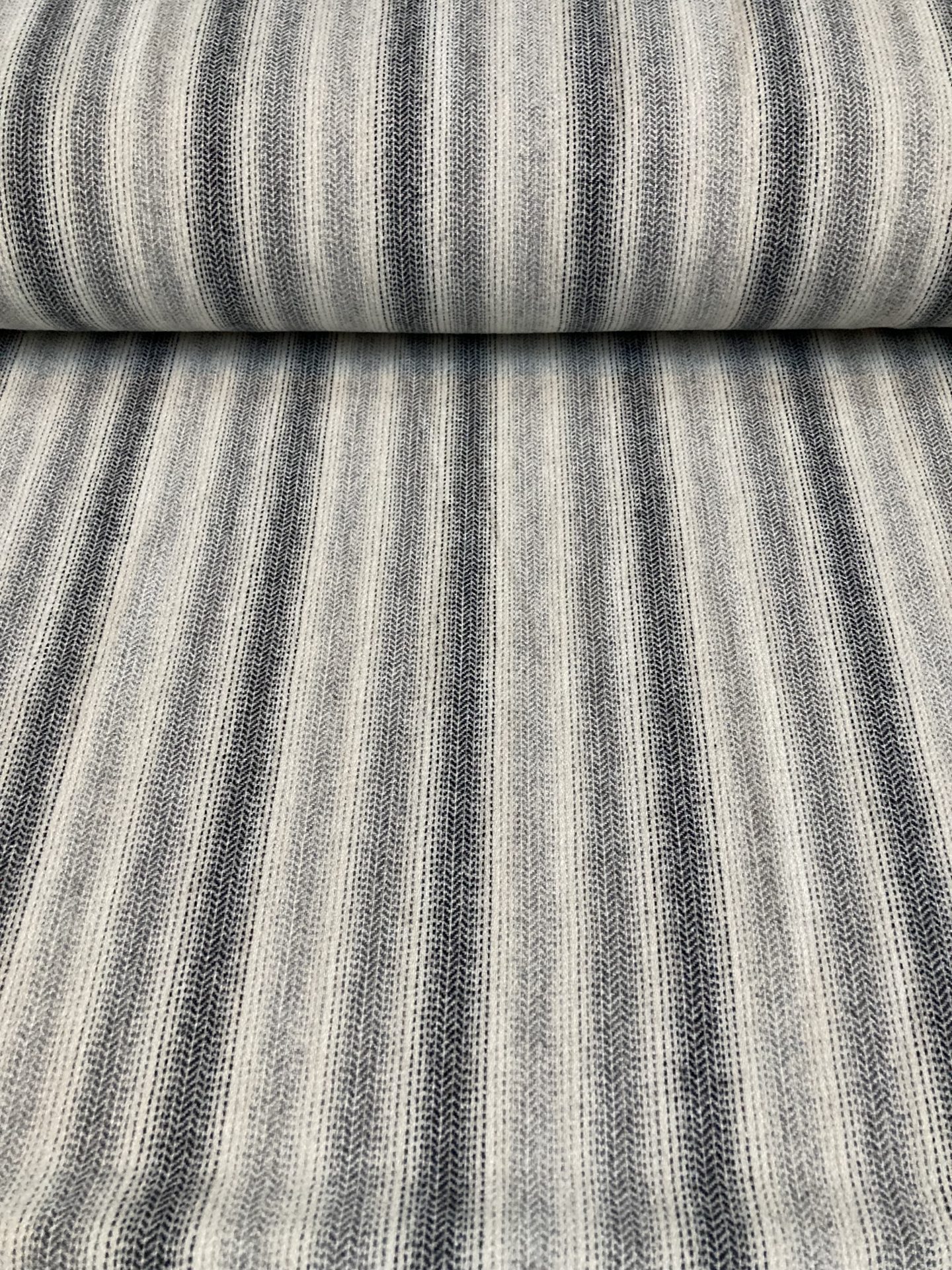 White, Grey & Black Ombre