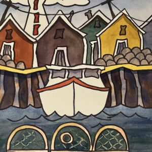 Traps 16 x 20" - Betty Jenkins Collection