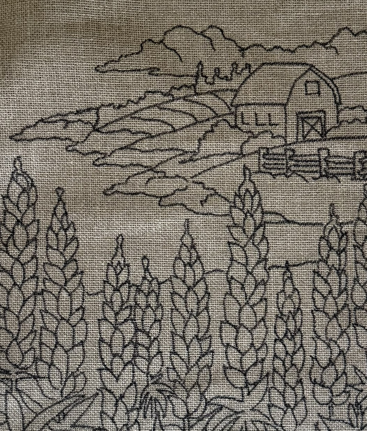 Bloomin Lupins 14 x 18 inches - Image 2