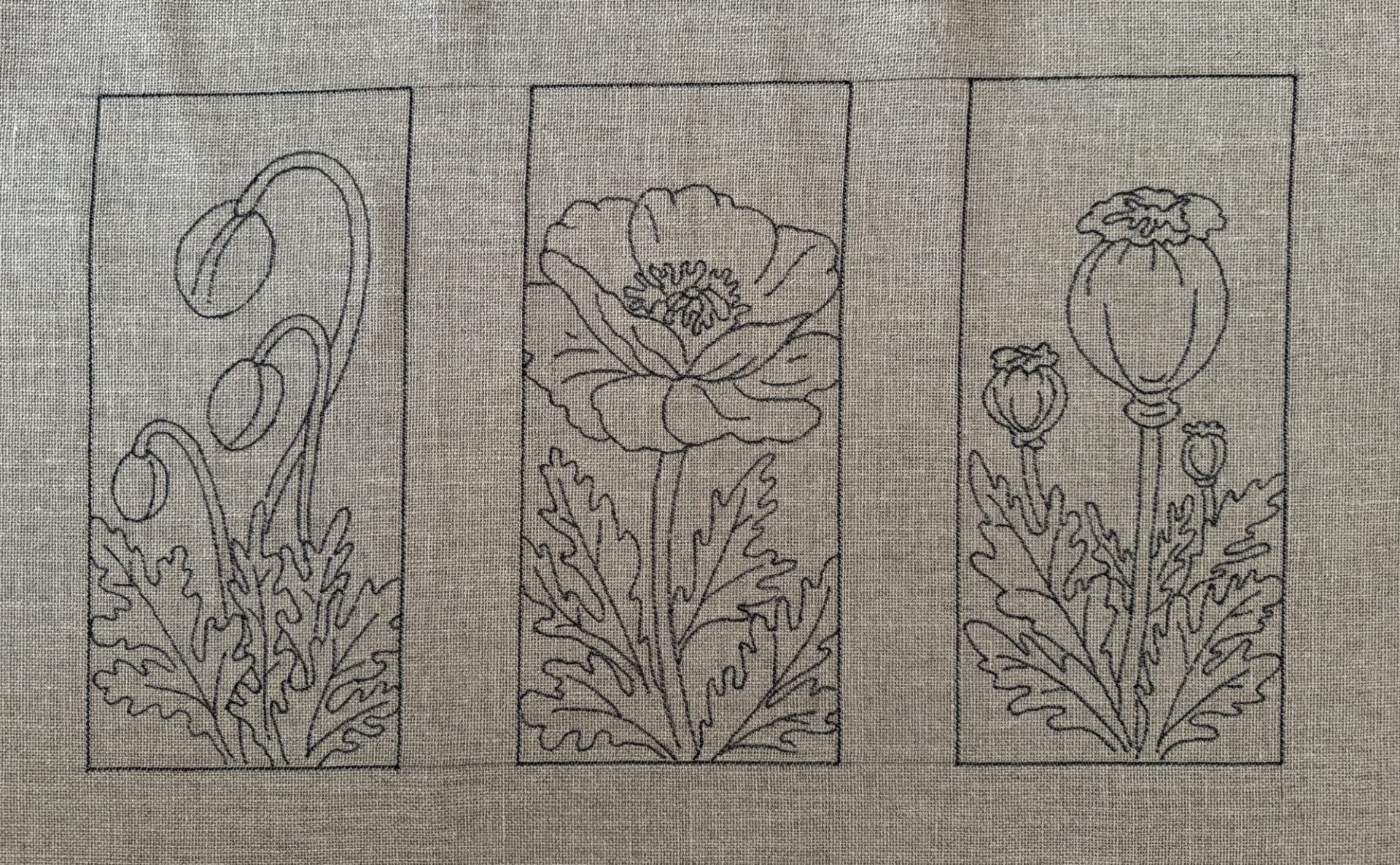 Triptych Poppy - Image 2