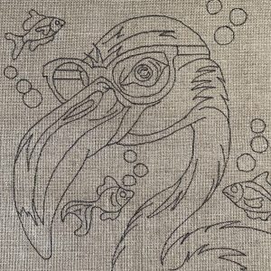 Fish Finder 17 x 17 inches
