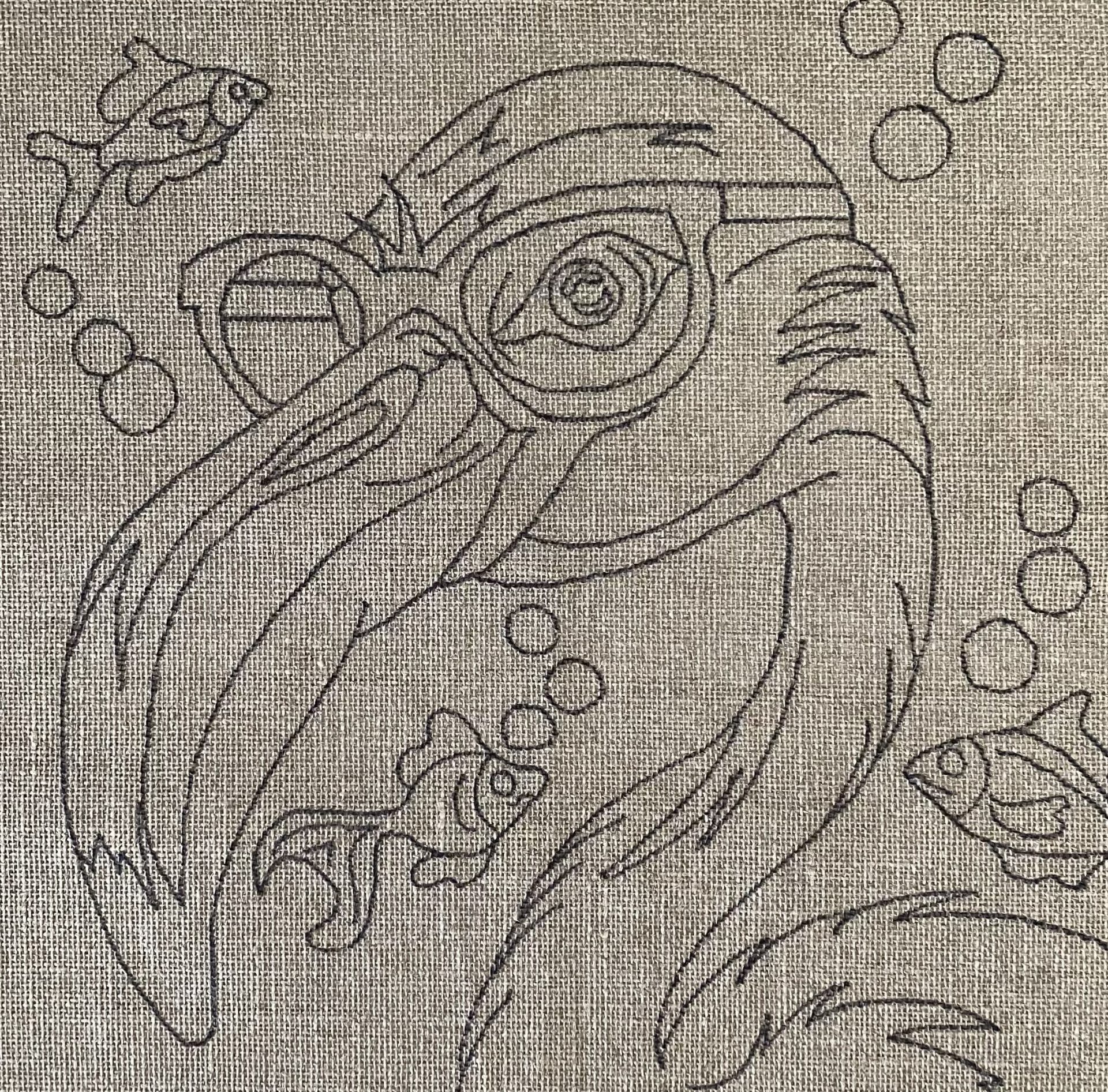 Fish Finder 17 x 17 inches